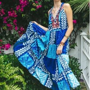 Figue Patterned Maxi Dress
